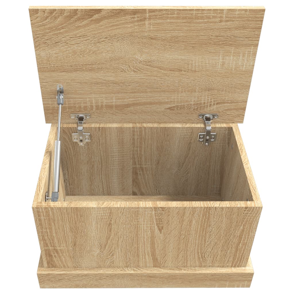 Aufbewahrungsbox Sonoma-Eiche 50 x 30 x 28 cm Holzwerkstoff
