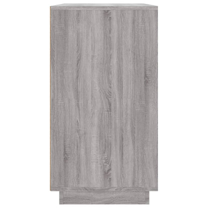 Sideboard Grau Sonoma 80x34x75 cm Holzwerkstoff