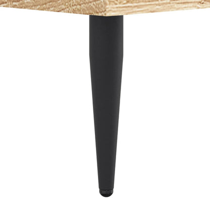 Bettgestell ohne Matratze Sonoma-Eiche 180x200 cm Holzwerkstoff