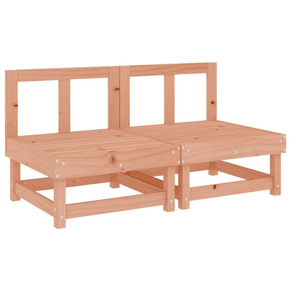 Mittelsofas mit Kissen 2 Stk. Massivholz Douglasie