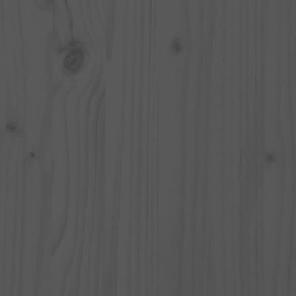 Gartenstühle 2 Stk. Grau Massivholz Kiefer