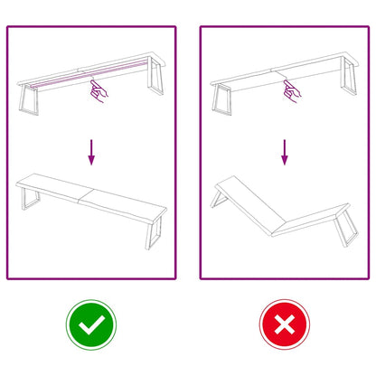 Wandregal Dunkelbraun 120x40x(2-6)cm Massivholz Eiche Behandelt