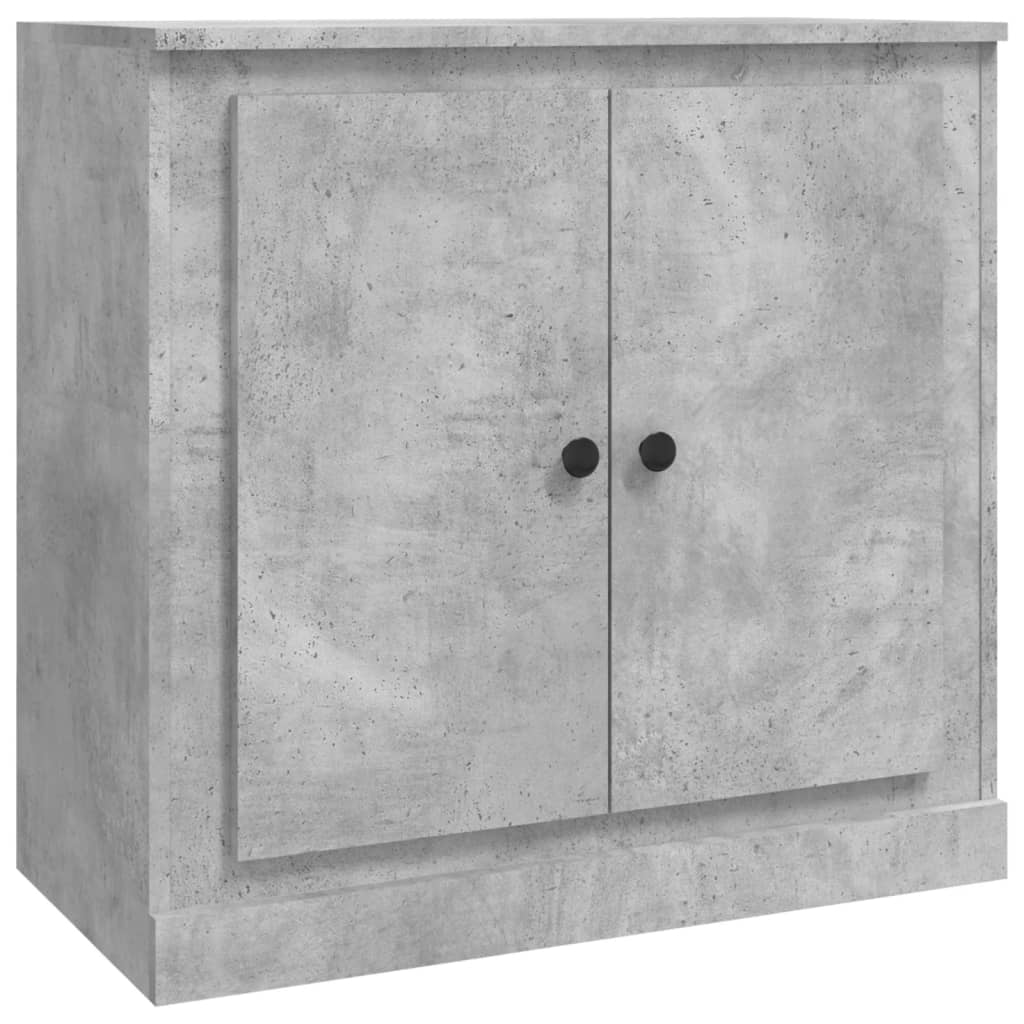 Sideboards 3 Stk. Betongrau Holzwerkstoff