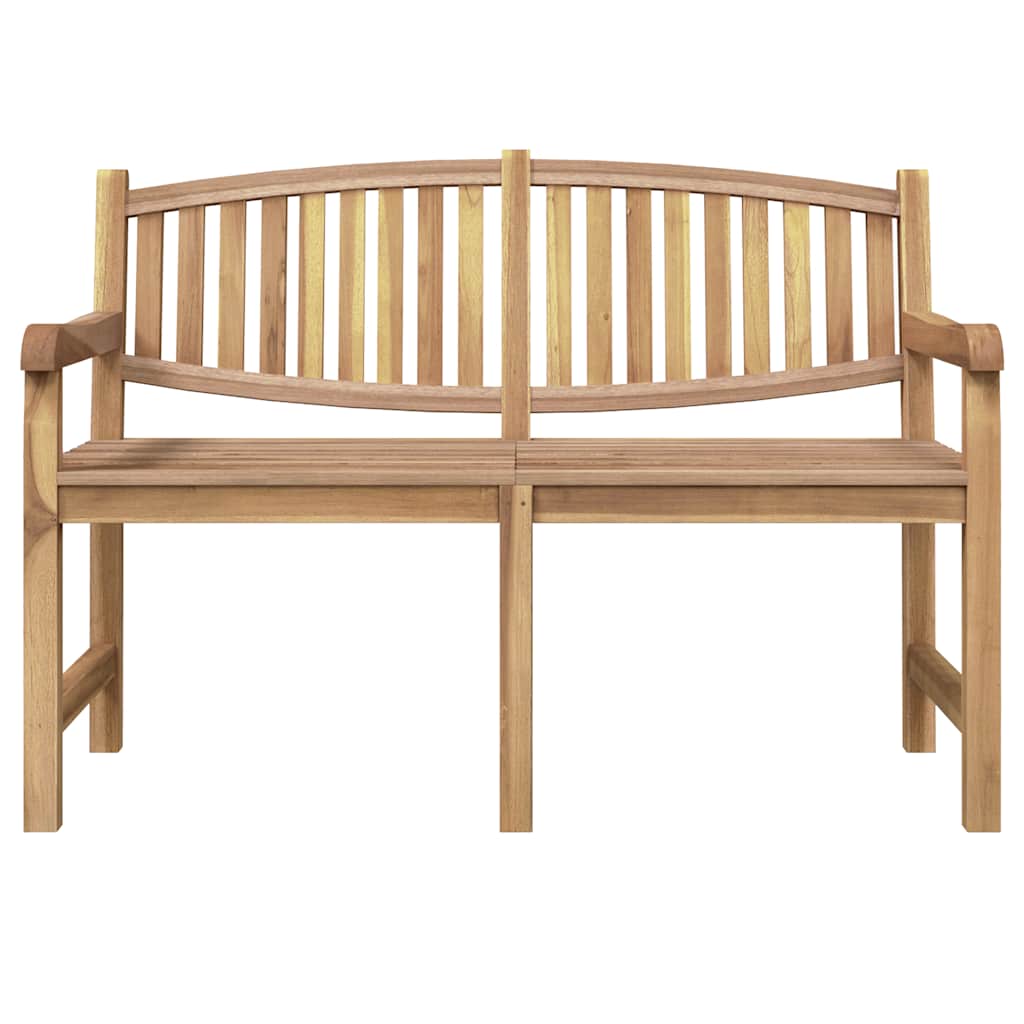 Gartenbank 149,5x60x90 cm Massivholz Teak