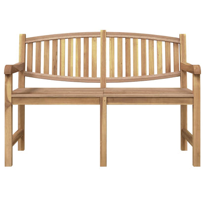 Gartenbank 149,5x60x90 cm Massivholz Teak