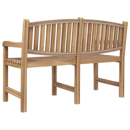 Gartenbank 149,5x60x90 cm Massivholz Teak