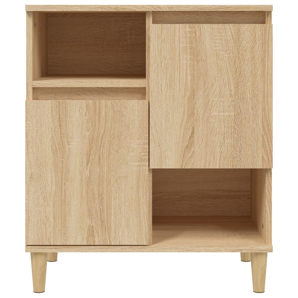 Sideboards 3 Stk. Sonoma-Eiche 60x35x70 cm Holzwerkstoff