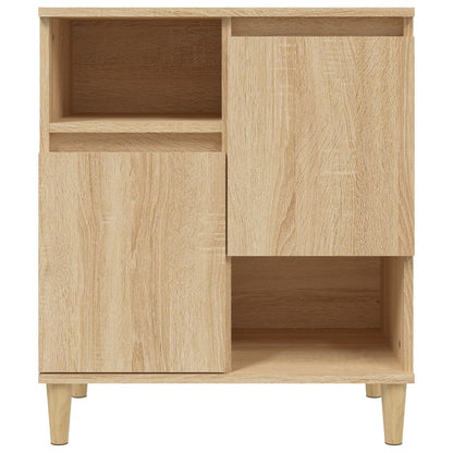 Sideboards 3 Stk. Sonoma-Eiche 60x35x70 cm Holzwerkstoff