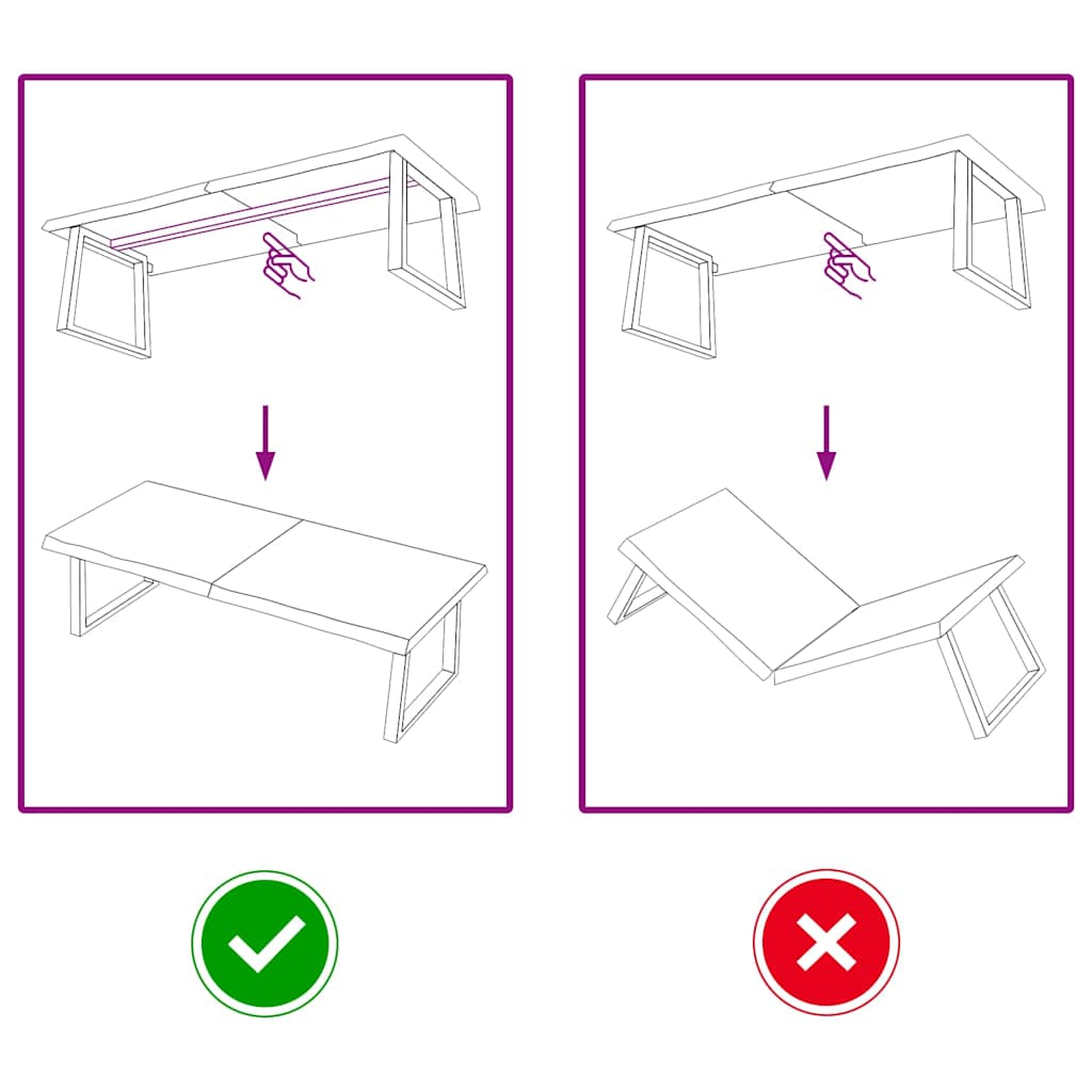 Waschtischplatte Hellbraun 140x60x(2-6) cm Massivholz Behandelt