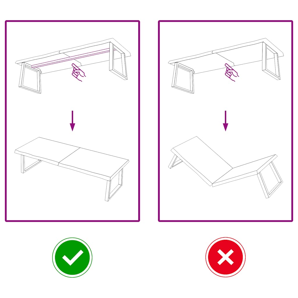 Waschtischplatte Hellbraun 160x50x(2-4) cm Massivholz Behandelt