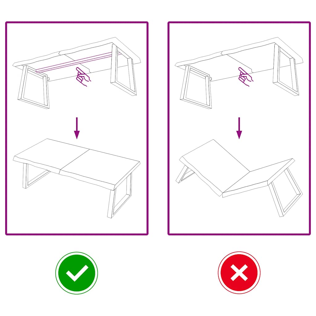 Waschtischplatte Dunkelbraun 120x50x(2-6)cm Massivholz