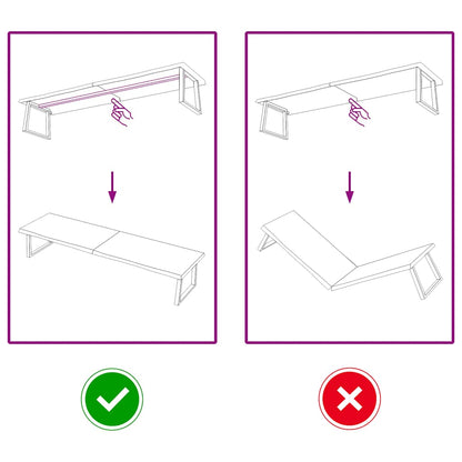 Waschtischplatte Dunkelbraun 220x60x(2-4)cm Massivholz