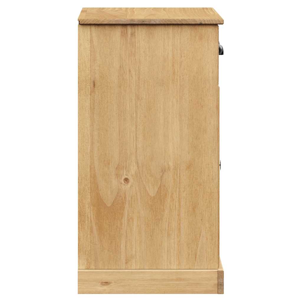 Sideboard mit Schubladen VIGO 78x40x75 cm Massivholz Kiefer