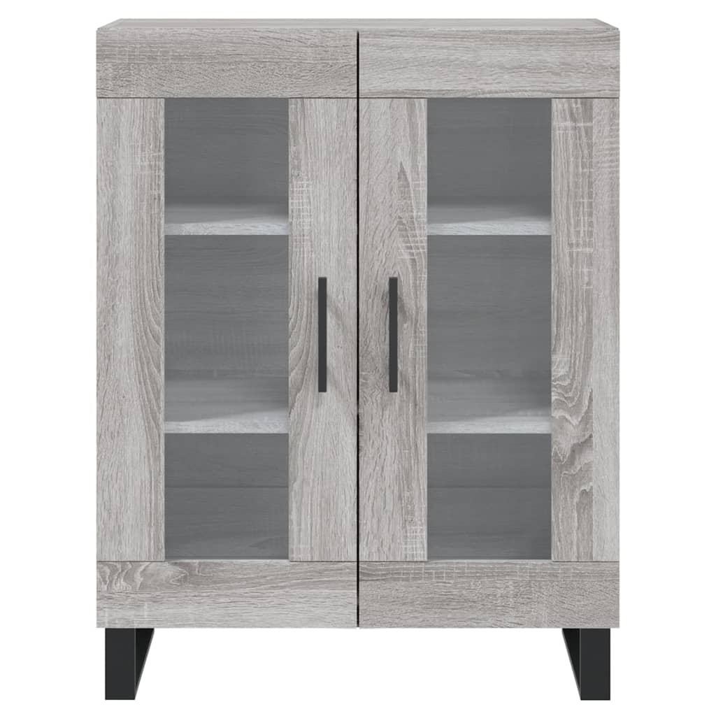 Sideboard Grau Sonoma 69,5x34x90 cm Holzwerkstoff