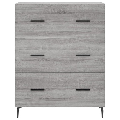 Sideboard Grau Sonoma 69,5x34x90 cm Holzwerkstoff