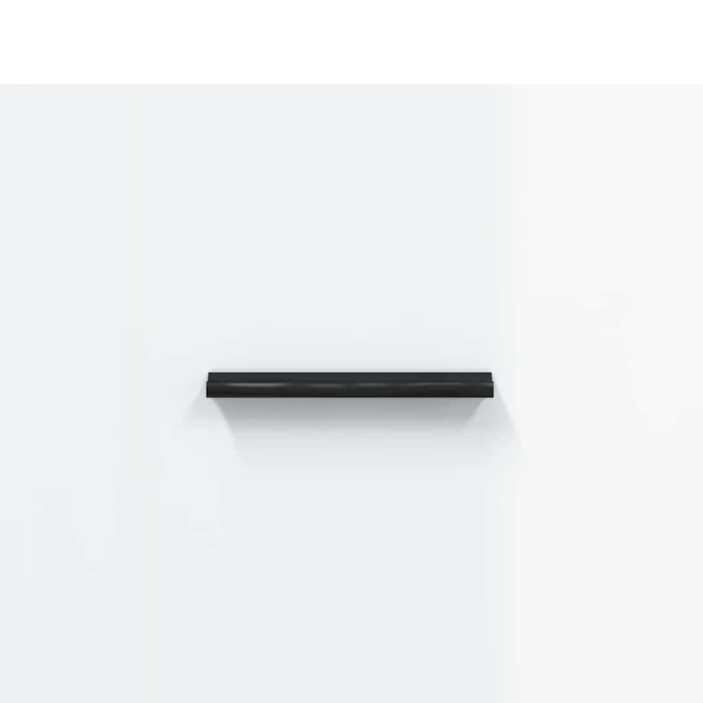 Sideboard Hochglanz-Weiß 69,5x34x90 cm Holzwerkstoff