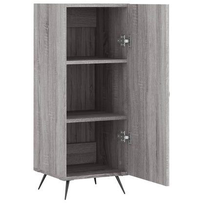 Sideboard Grau Sonoma 34,5x34x90 cm Holzwerkstoff