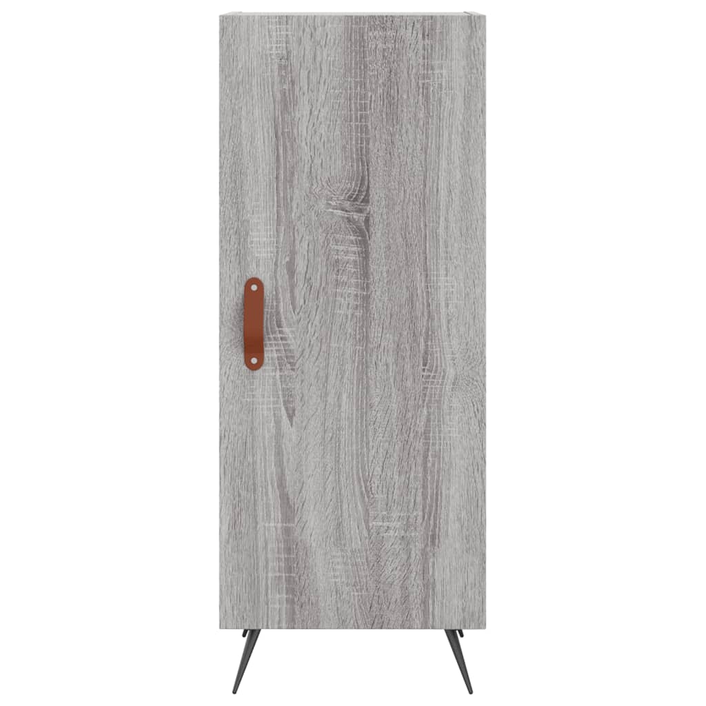 Sideboard Grau Sonoma 34,5x34x90 cm Holzwerkstoff