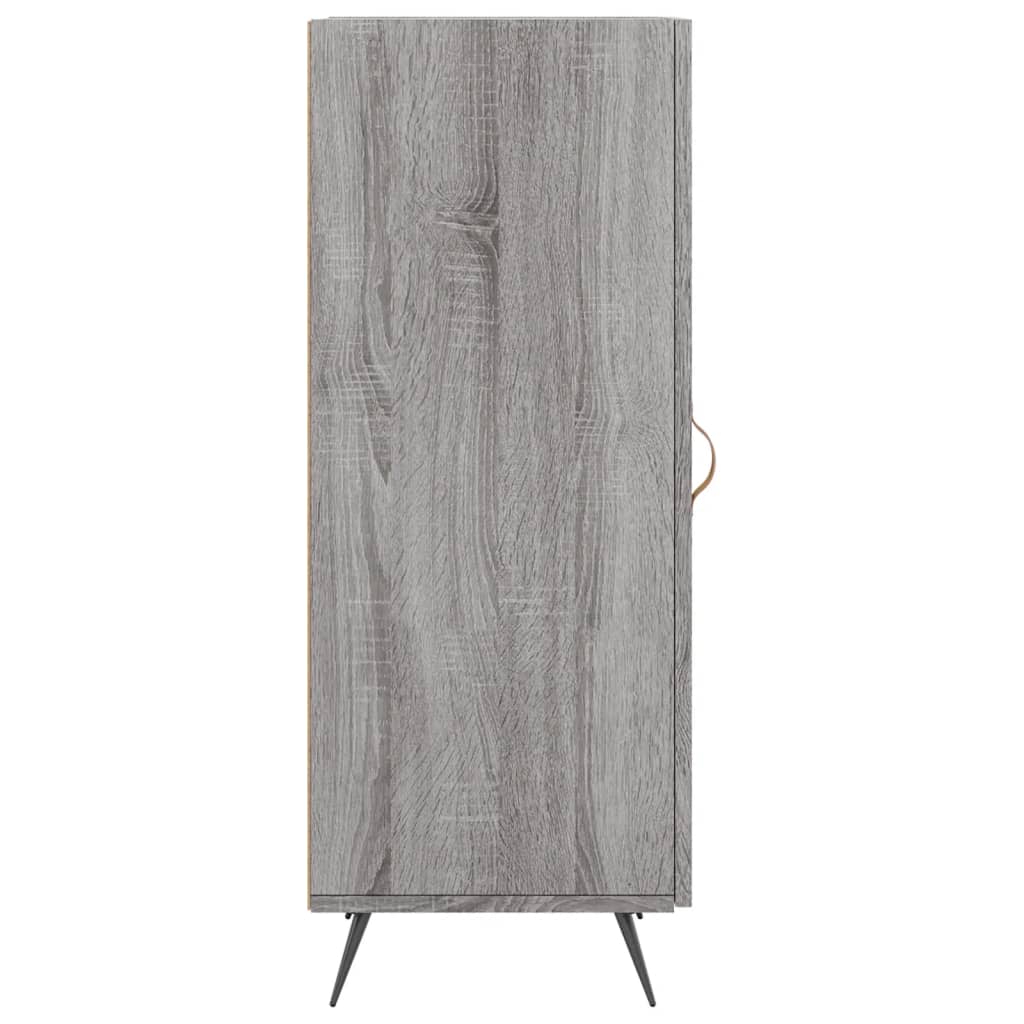 Sideboard Grau Sonoma 34,5x34x90 cm Holzwerkstoff