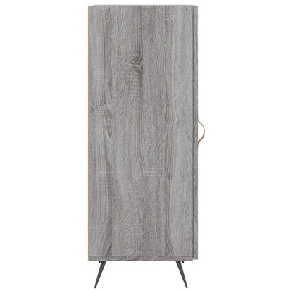 Sideboard Grau Sonoma 34,5x34x90 cm Holzwerkstoff