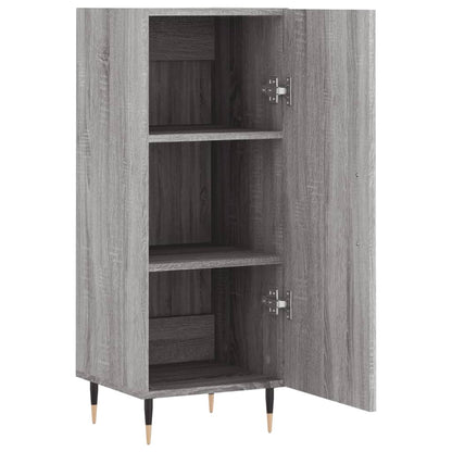 Sideboard Grau Sonoma 34,5x34x90 cm Holzwerkstoff