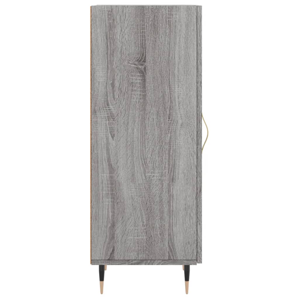Sideboard Grau Sonoma 34,5x34x90 cm Holzwerkstoff