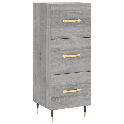 Sideboard Grau Sonoma 34,5x34x90 cm Holzwerkstoff