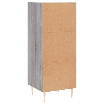 Sideboard Grau Sonoma 34,5x34x90 cm Holzwerkstoff