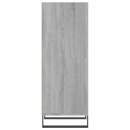 Sideboard Grau Sonoma 34,5x32,5x90 cm Holzwerkstoff