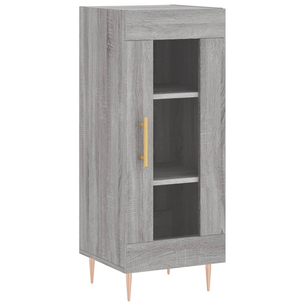 Sideboard Grau Sonoma 34,5x34x90 cm Holzwerkstoff