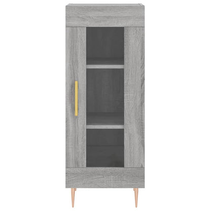Sideboard Grau Sonoma 34,5x34x90 cm Holzwerkstoff