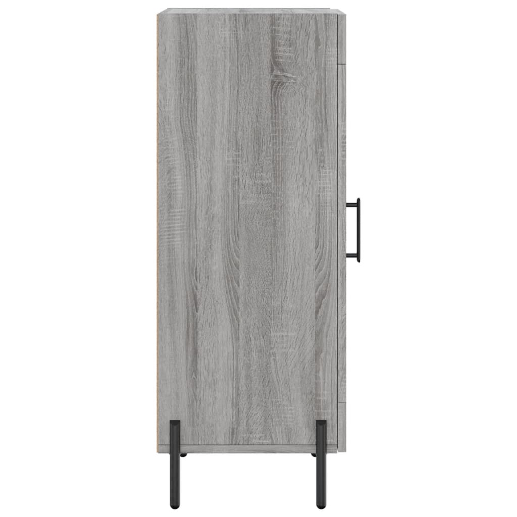 Sideboard Grau Sonoma 34,5x34x90 cm Holzwerkstoff