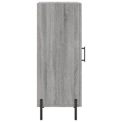 Sideboard Grau Sonoma 34,5x34x90 cm Holzwerkstoff
