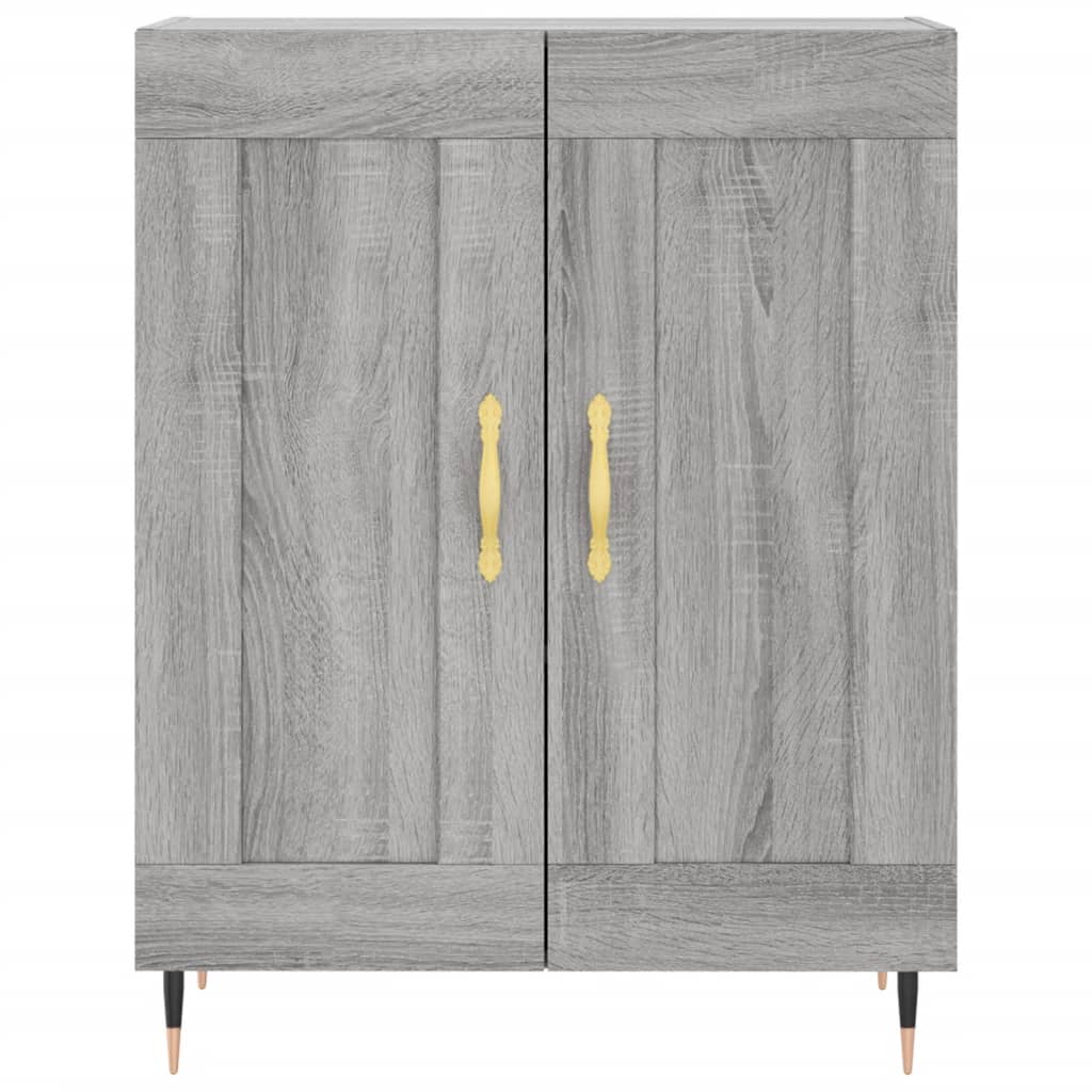 Sideboard Grau Sonoma 69,5x34x90 cm Holzwerkstoff