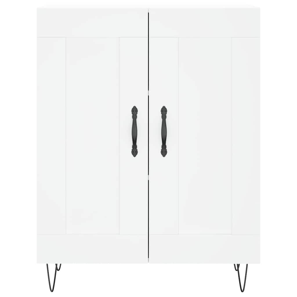 Sideboard Weiß 69,5x34x90 cm Holzwerkstoff