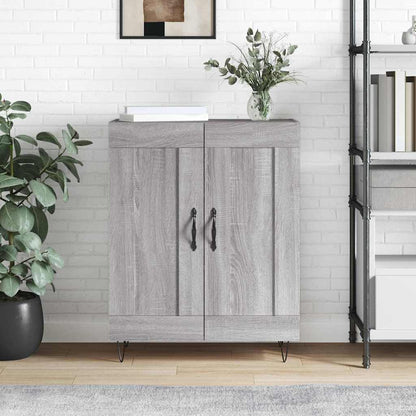Sideboard Grau Sonoma 69,5x34x90 cm Holzwerkstoff