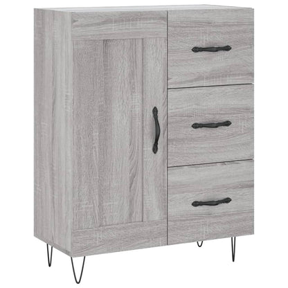 Sideboard Grau Sonoma 69,5x34x90 cm Holzwerkstoff