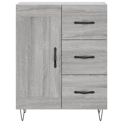 Sideboard Grau Sonoma 69,5x34x90 cm Holzwerkstoff