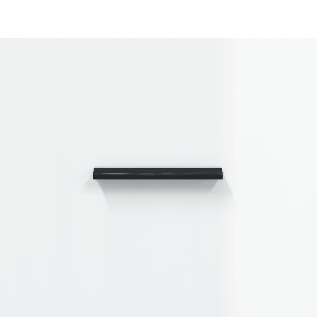 Sideboard Hochglanz-Weiß 69,5x34x90 cm Holzwerkstoff