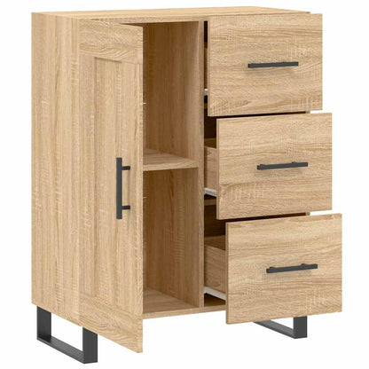Sideboard Sonoma-Eiche 69,5x34x90 cm Holzwerkstoff