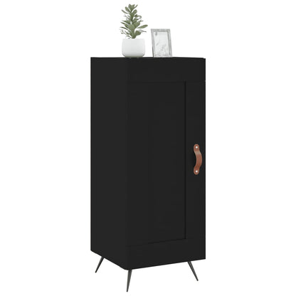 Sideboard Schwarz 34,5x34x90 cm Holzwerkstoff