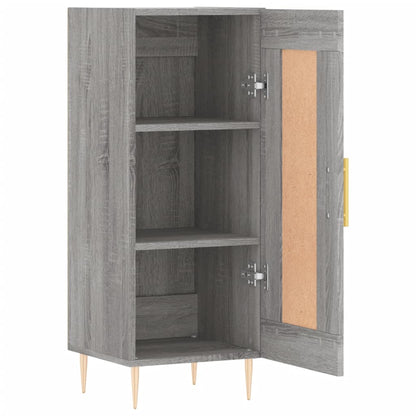 Sideboard Grau Sonoma 34,5x34x90 cm Holzwerkstoff