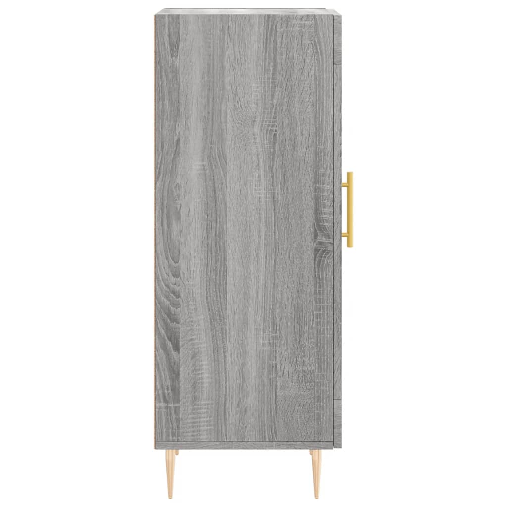 Sideboard Grau Sonoma 34,5x34x90 cm Holzwerkstoff