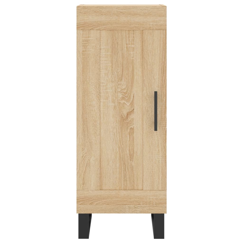Sideboard Sonoma-Eiche 34,5x34x90 cm Holzwerkstoff