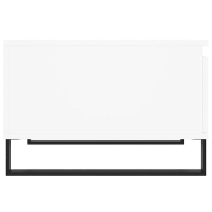 Couchtisch Weiß 55x55x36,5 cm Holzwerkstoff