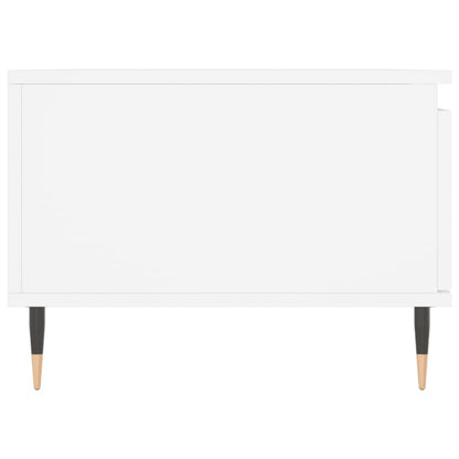 Couchtisch Weiß 90x50x36,5 cm Holzwerkstoff