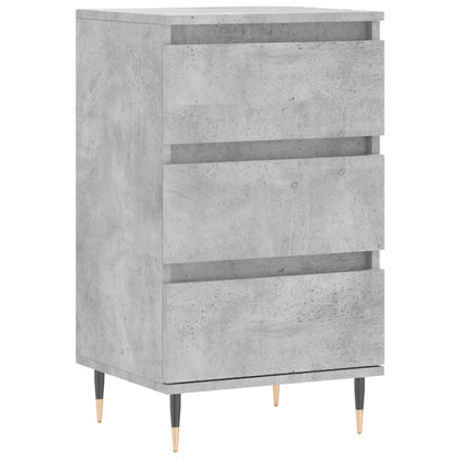 Sideboard Betongrau 40x35x70 cm Holzwerkstoff
