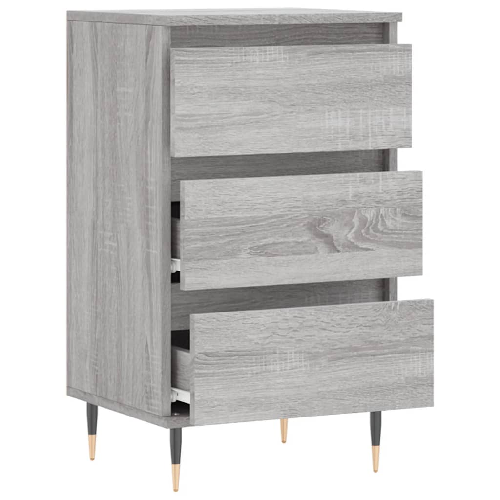 Sideboard Grau Sonoma 40x35x70 cm Holzwerkstoff