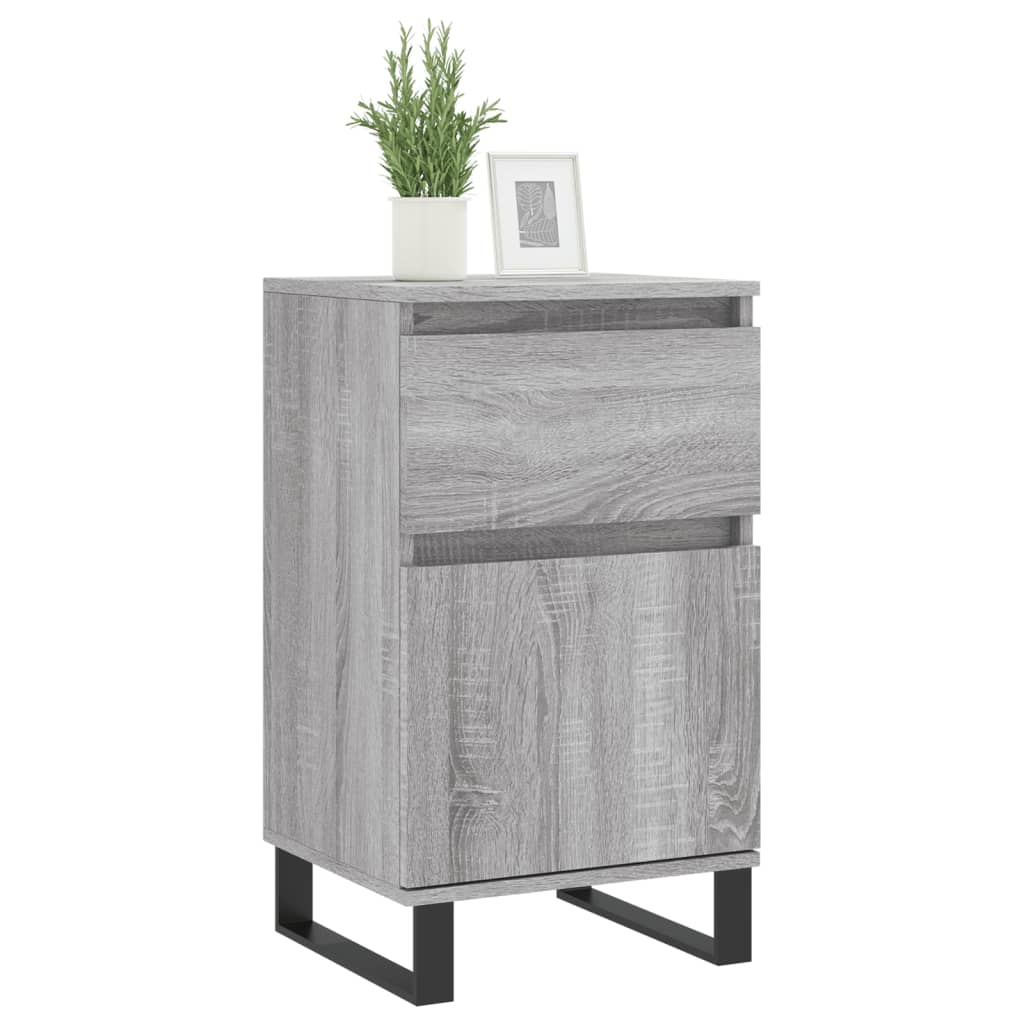 Sideboard Grau Sonoma 40x35x70 cm Holzwerkstoff