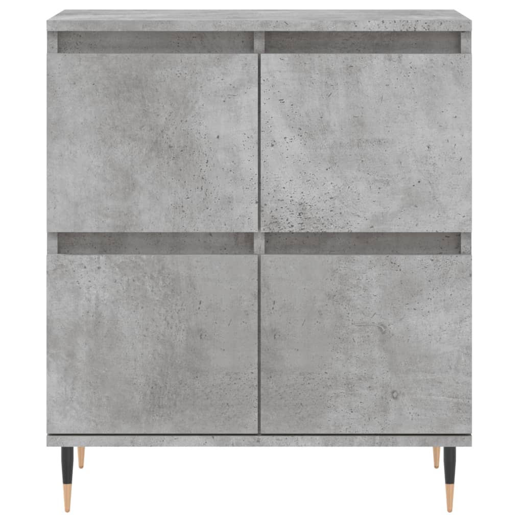 Sideboard Betongrau 60x35x70 cm Holzwerkstoff